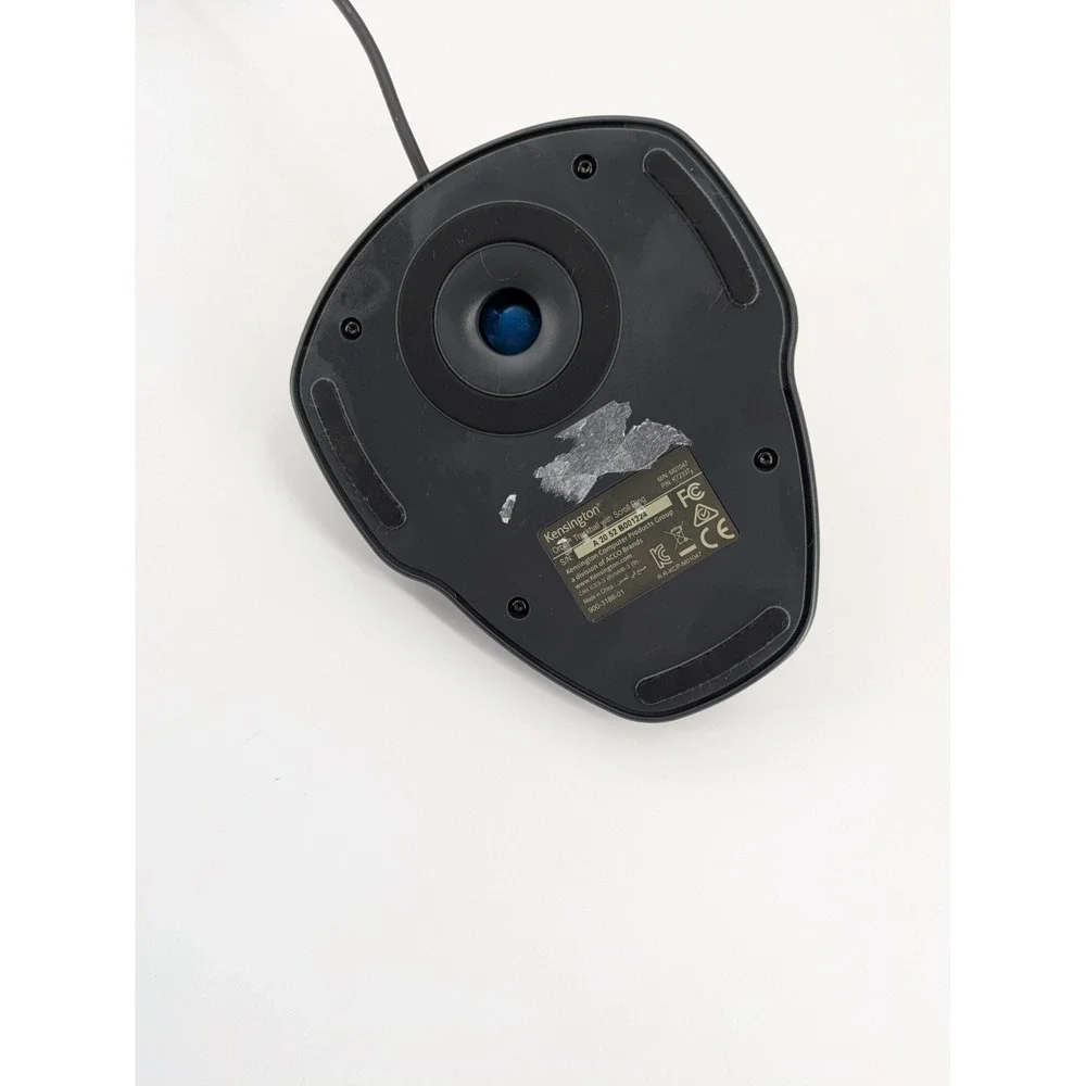 Kensington K72337 Orbit Smooth Trackball with‎ Scroll Ring Marble Mouse M01047